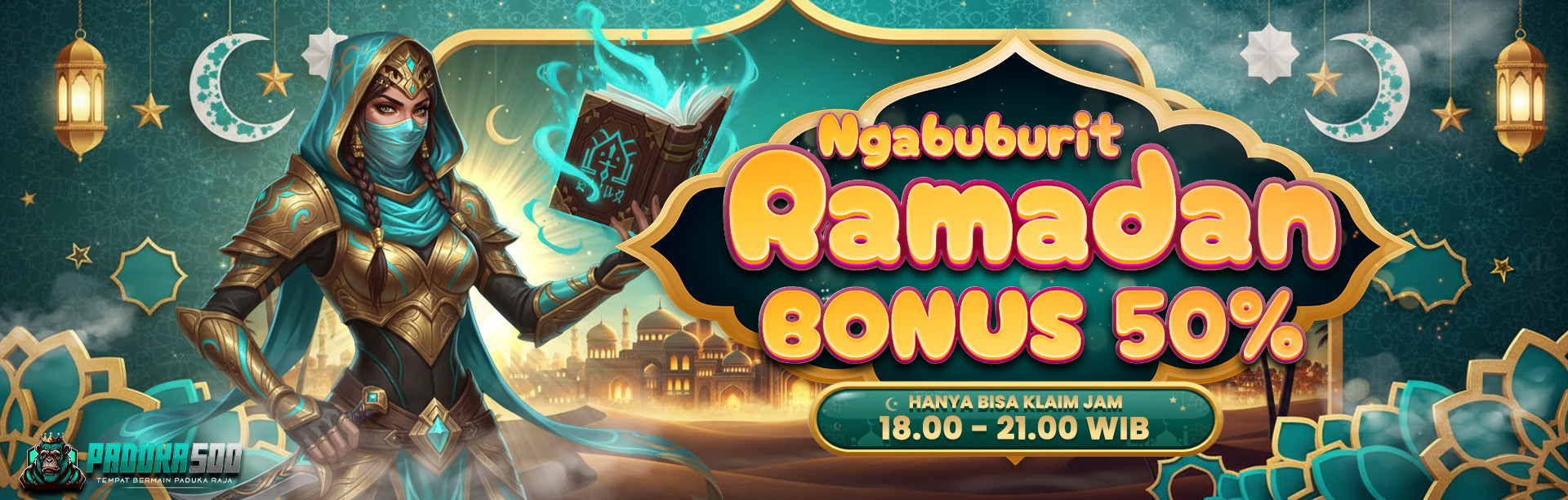 BONUS NGABUBURIT 50%