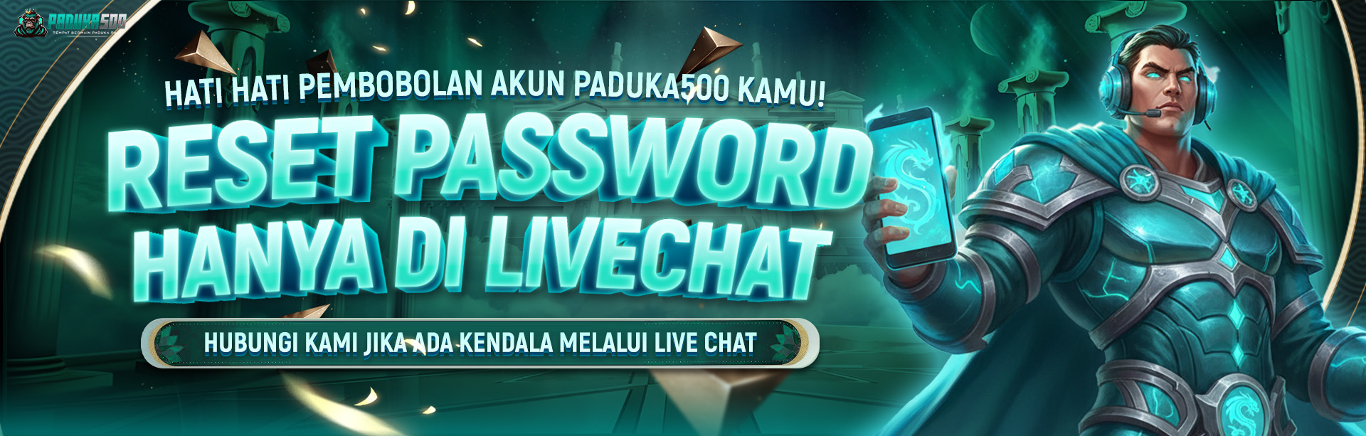 HATI HATI PENIPUAN MENGATASNAMAKAN PADUKA500