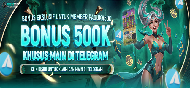 BONUS EKSKLUSIF TELEGRAM 100%