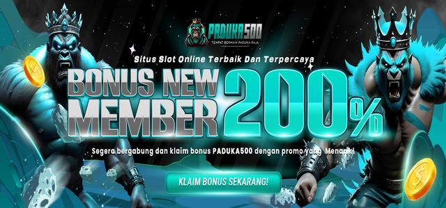 BONUS NEW MEMBER 200% PADUKA500