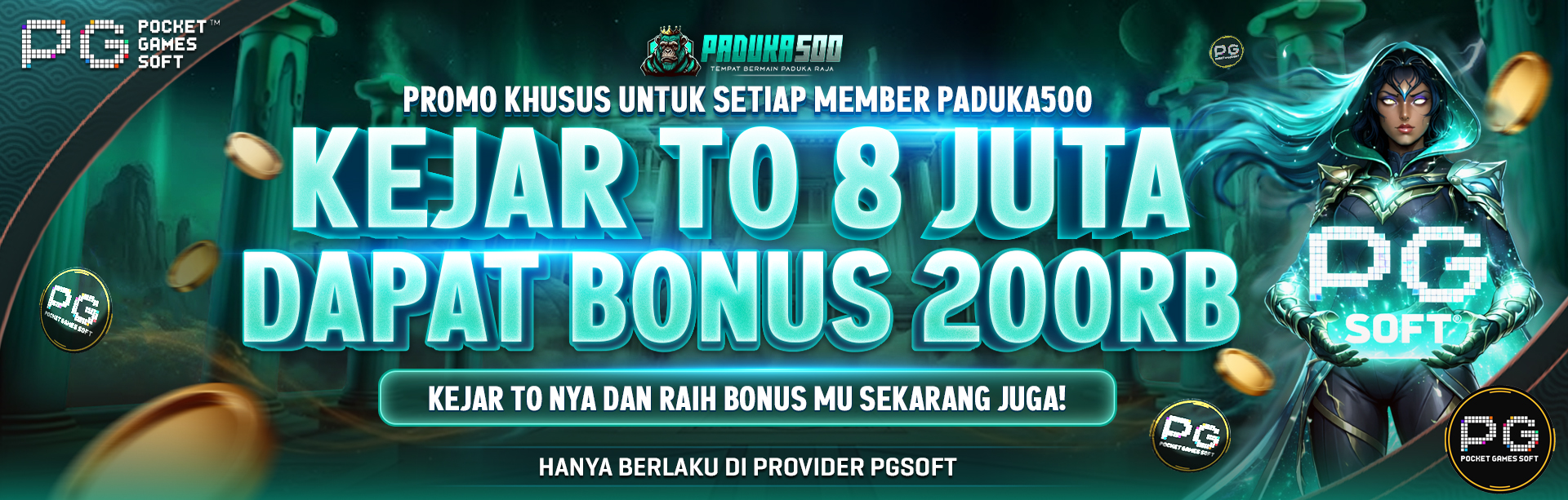 BONUS KEJAR TO 8JUTA PADUKA500